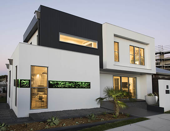 Display home by Yarrum Designer Homes